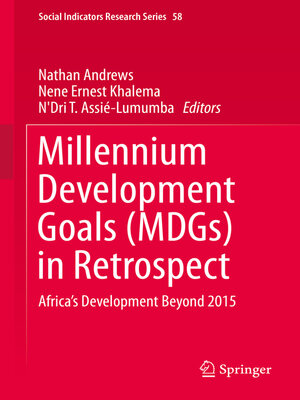 cover image of Millennium Development Goals (MDGs) in Retrospect